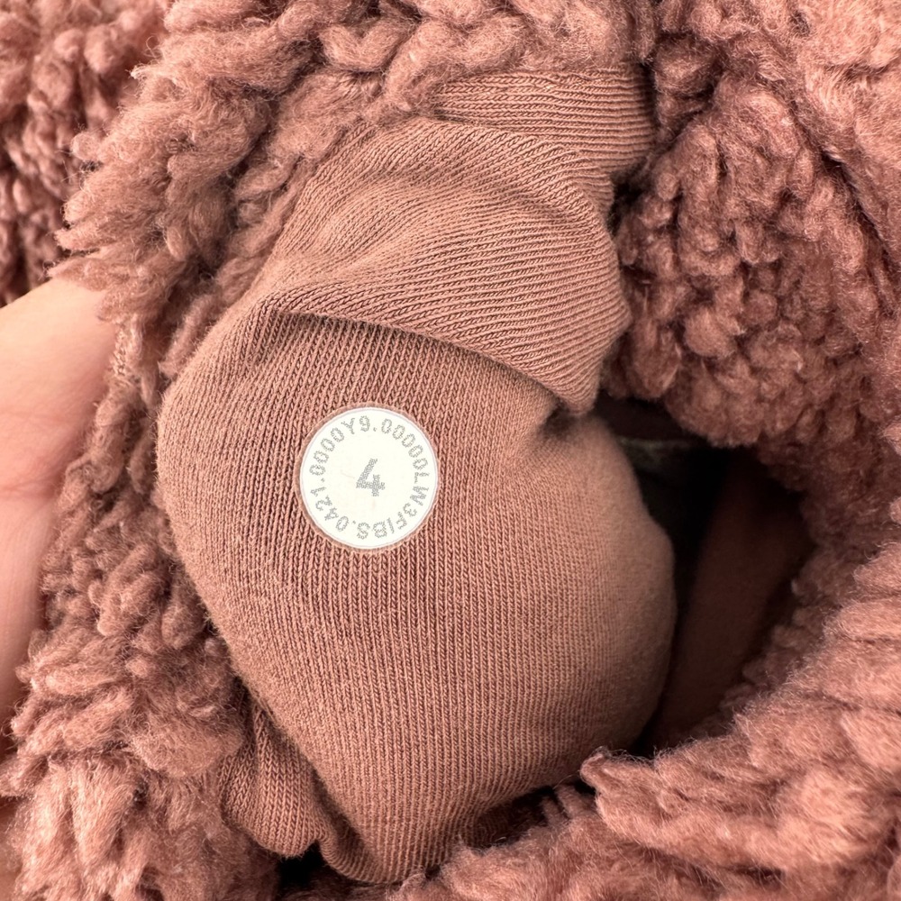 Lululemon Oh So Sherpa Pullover Women 4 Dusty Rose Funnel Neck Fleece LW3FIBS - Picture 7 of 8